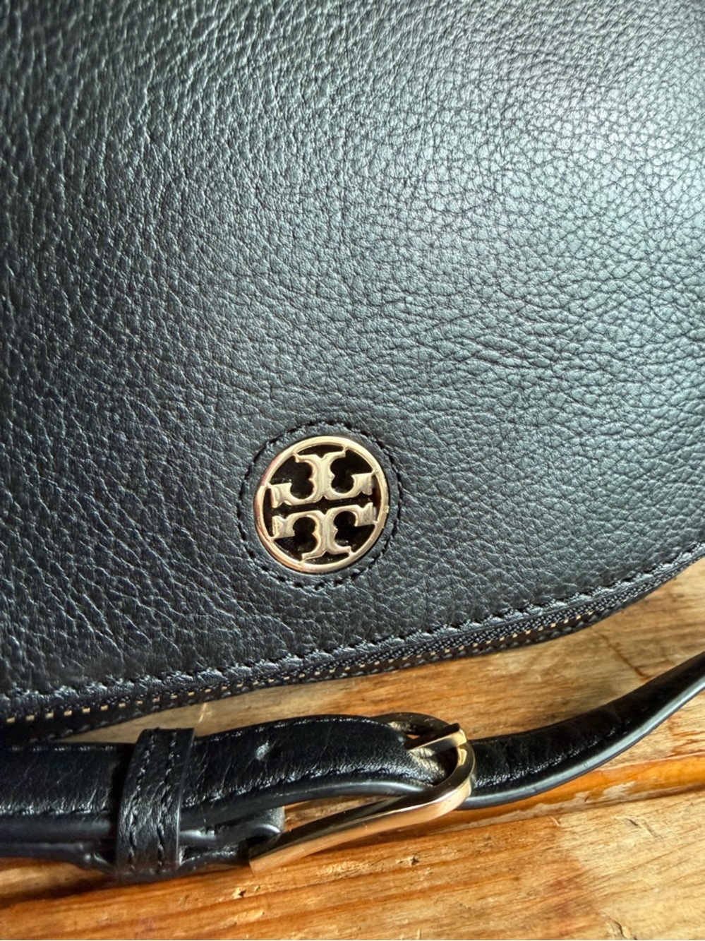 Tory Burch Brody Leather Saddle Bag - Picture 6 of 11